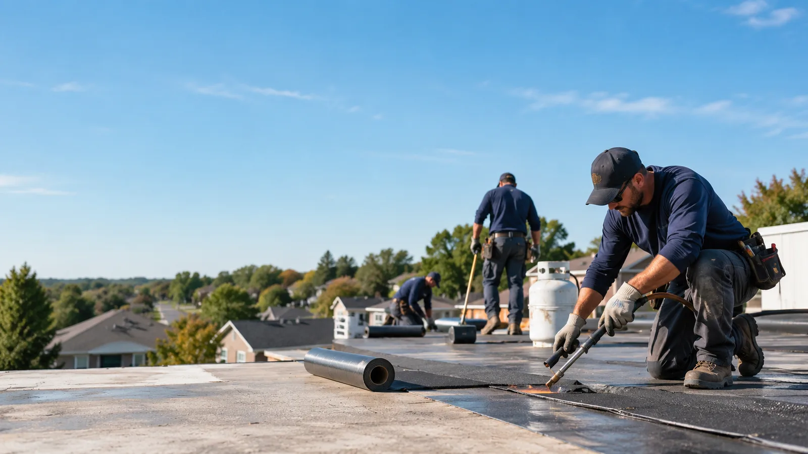 Flat Roof Leak Repair providers in Howard, GA